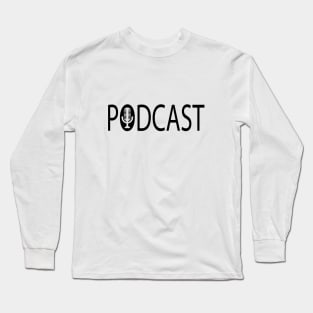 Podcast Design Long Sleeve T-Shirt